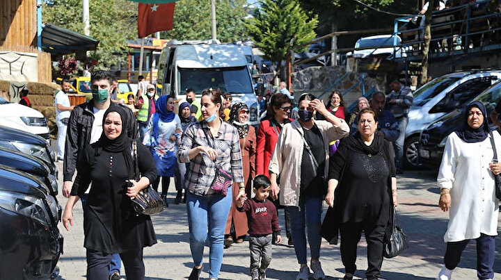 İstanbulun yanı başında: Herkes akın akın buraya geliyor
