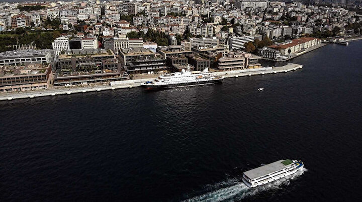Galataport İstanbulda karşılama: İlk yolcu gemisini dünyanın tek yer altı kruvaziyer terminalinde ağırlıyor