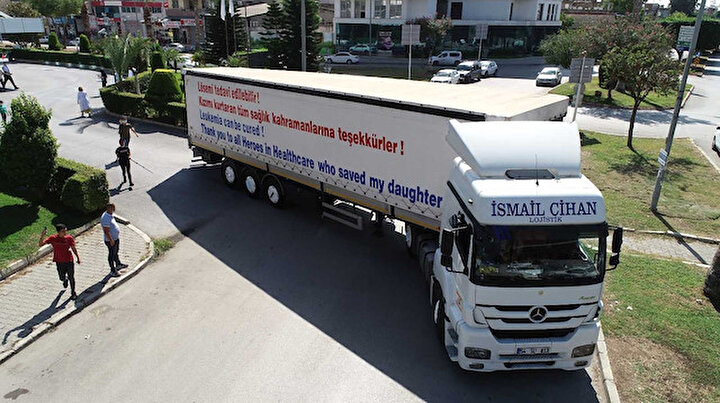 Kızı lösemiden kurtulan babadan ilginç teşekkür: Tüm dünyayı böyle dolaşacağım