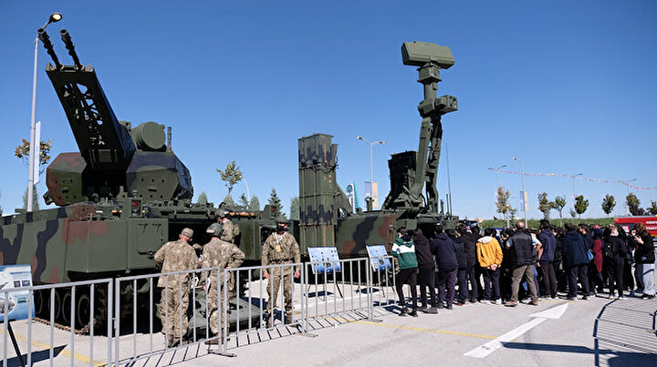 Hisar A+ Hava Savunma Sistemi Konyada sergilendi: 15 kilometre mesafeden vurabiliyor