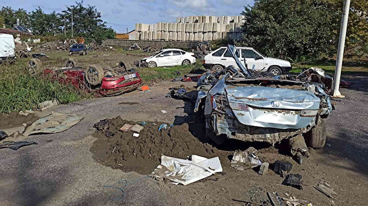 Hurdaya dönen araçlarını tanıyamıyorlar