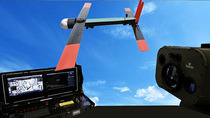 Drone avcısı Fedai ilk kez görüntülendi: 10 bin parçacıkla tehdidi avlayacak