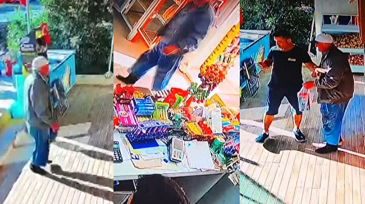 Duyarlı amca mahcup etti: Market kirlenmesin ben de esnaflık yaptım