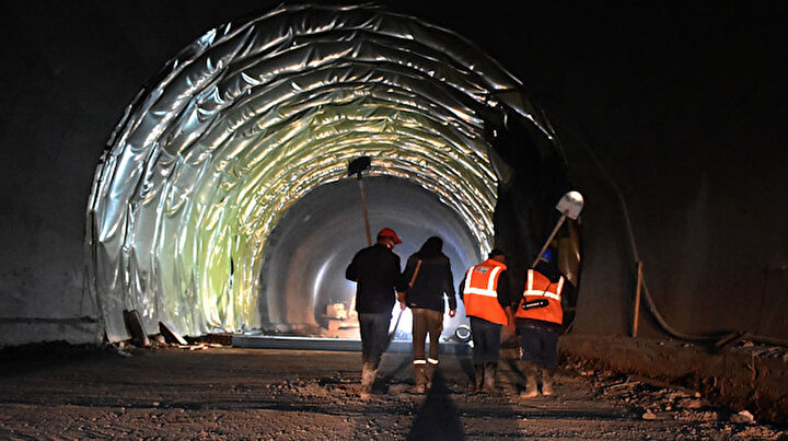 Karadeniz Bölgesini Akdeniz Bölgesine bağlayacak: Son 250 metre