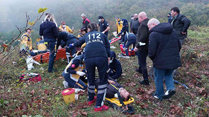 Samsun’da yolcu otobüsü 150 metreden dereye yuvarlandı: Ölü ve yaralılar var