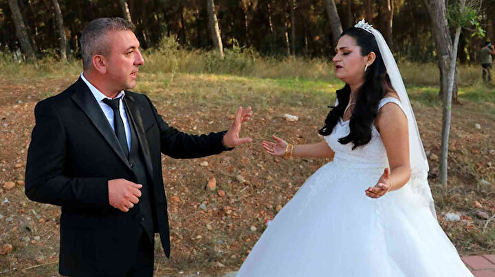 Gelin ve damada büyük şok: Düğün günü dış çekime gittiler, hayatlarının şokunu yaşadılar