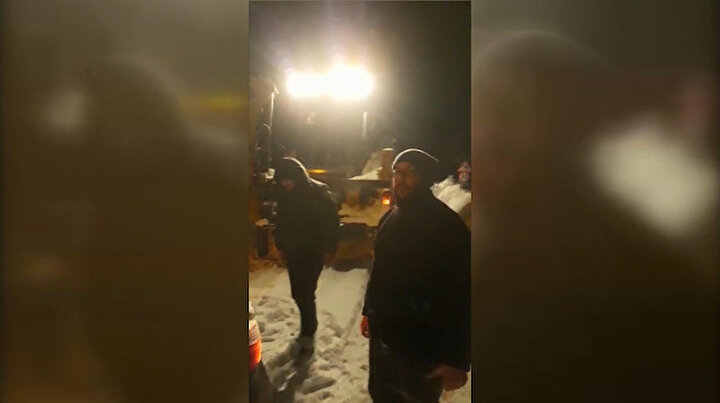 Karda mangal sevdası faciaya yol açıyordu: Mahsur kalan beş kişi kurtarıldı