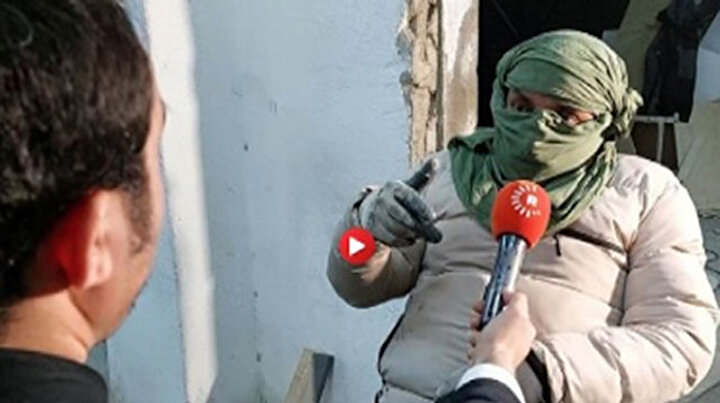 Yüzü kapalı göçmen kaçakçısı alnının ortasındaki yara izinden yakalandı