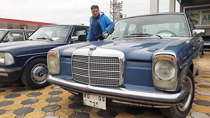 Yıllardır gözü gibi baktığı klasiklerini görücüye çıkardı: Aralarında Ümit Besenin babasına aldığı otomobil de var