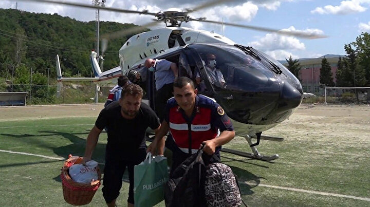 Sinopta kırmızı alarm: Üç köy boşaltı vatandaşlar yurtlara yerleştirildi
