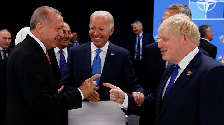 Erdoğan, Biden, Johnson ve Stoltenberg arasındaki sohbette Çok güzel detayı: Kahkahalar havada uçuştu