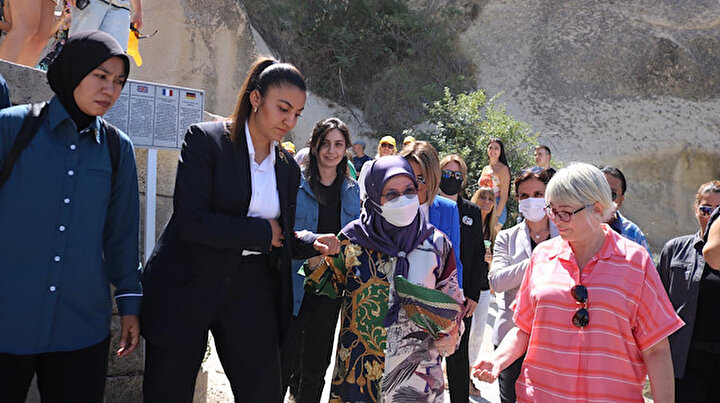 Malezya Kraliçesi Iskandariah Kapadokyaya bayıldı: Burada yaşamak istiyorum