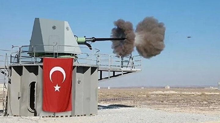 Milli Savunma Bakanlığı paylaştı: Dakikada 80 atış yapan Milli Deniz Topu