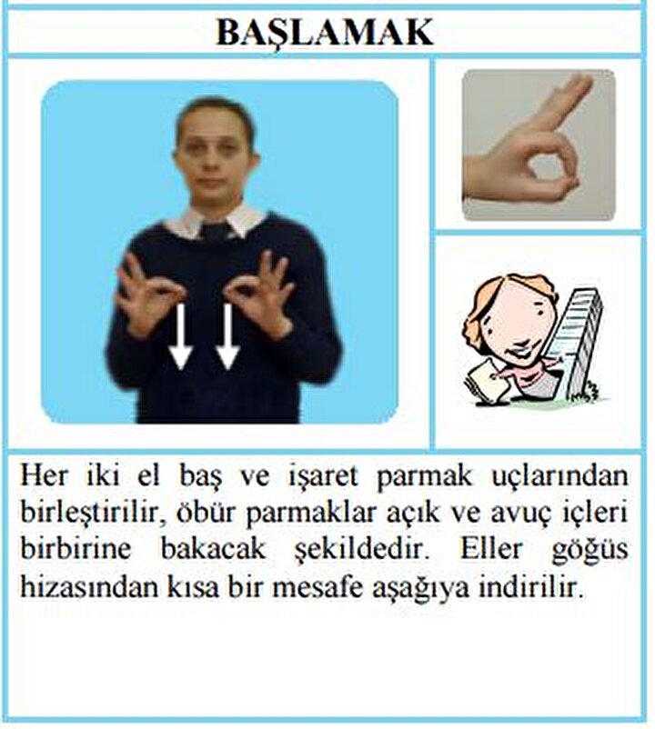 isaret dili nedir nasil yapilir yeni safak