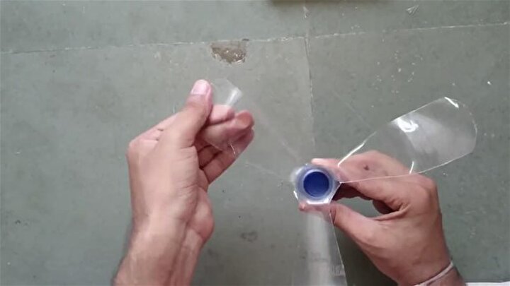 Pet Siseden Vantilator Nasil Yapilir