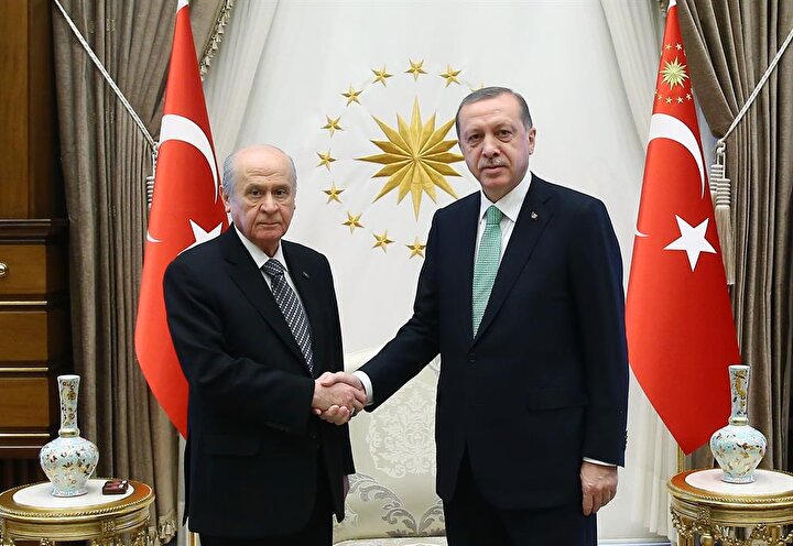 cumhurbaskani erdogan ve devlet bahceli