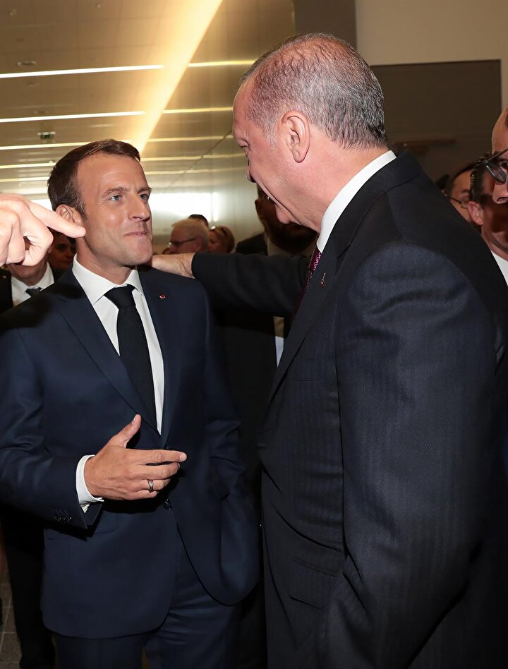 Erdoğan ile Trump'tan zirveye damga vuran kare