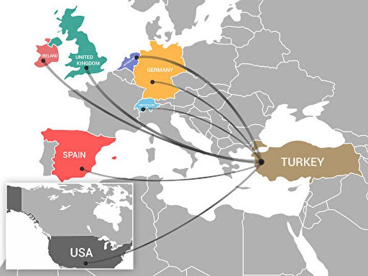 İşte Türkiyenin en fazla ihracat yaptığı ilk 20 ülke:
