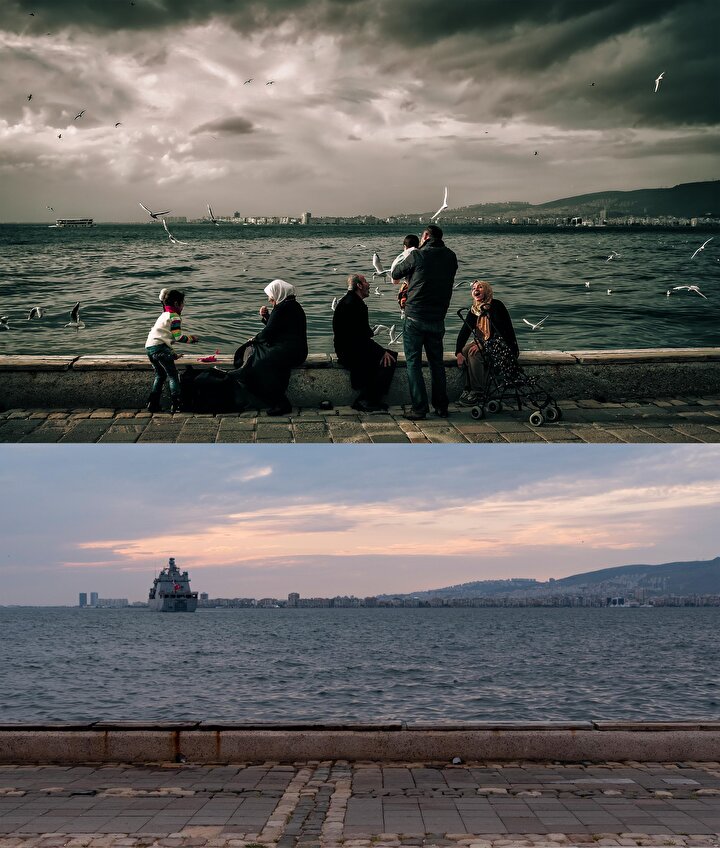 https www yenisafak com foto galeri gundem polis memurunun objektifinden izmirin en kalabalik ve en bos halleri duygulandiran kareler 2038601