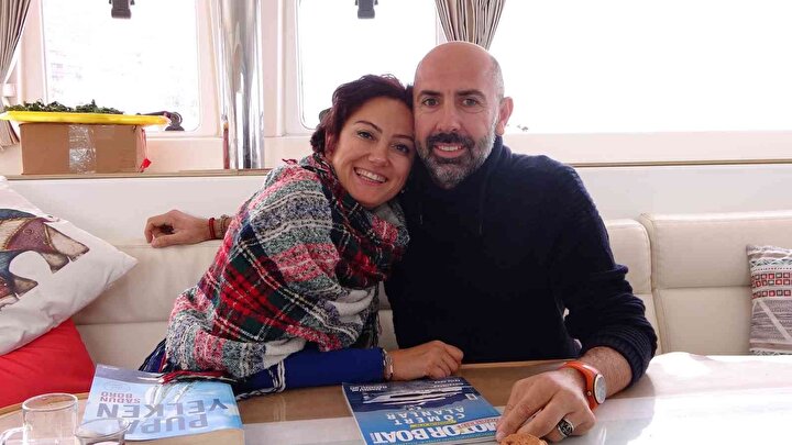 Gelin geldiği tekneyle dünya turuna hazırlanıyor