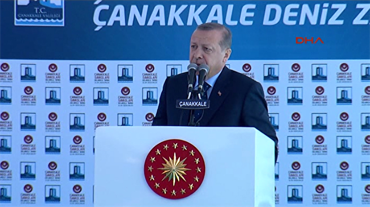 Cumhurbaşkanı Erdoğan, konuşmasında İstiklal Marşımız'ın mısralarına yer verdi