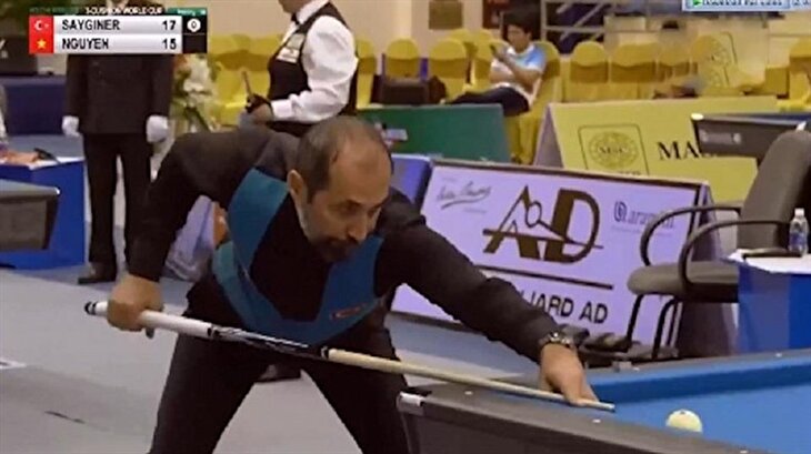 Semih Saygıner öyle bir vuruş yaptı ki