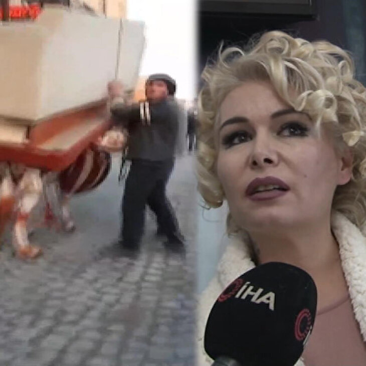 Mardinli Marilyn Monreo'den eşeğe edilen eziyete tepki