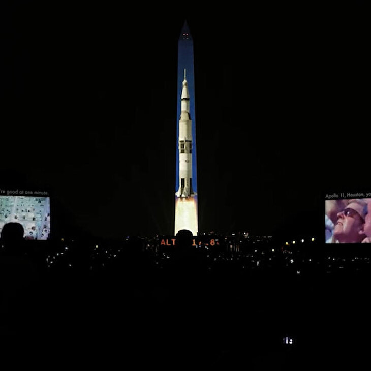 Apollo 11'in Ay'a inişinin 50'nci yıl kutlamaları