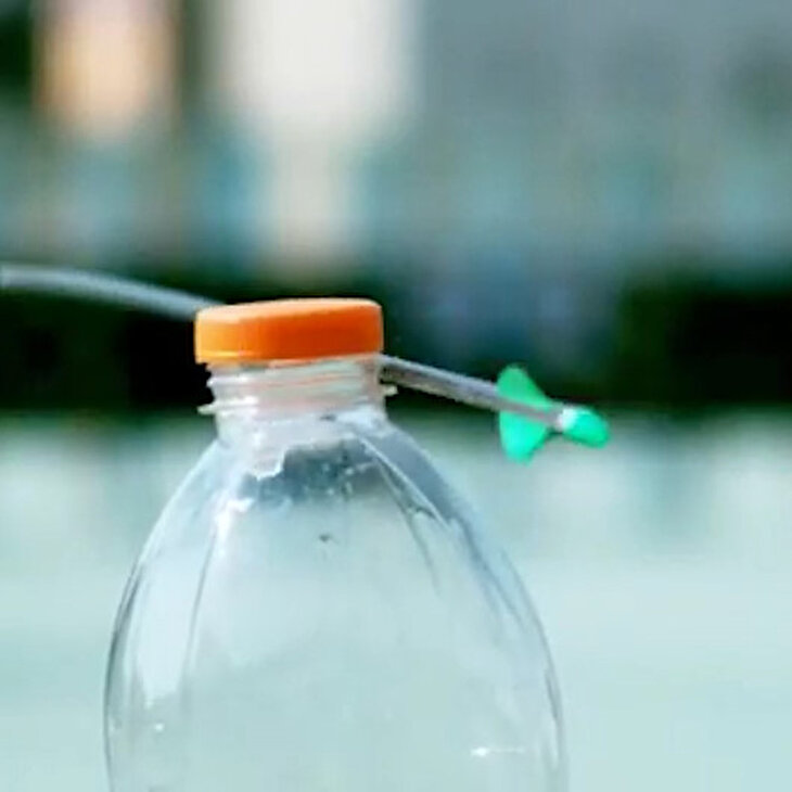 ETNOSPOR farkıyla 'bottle cap challlenge'