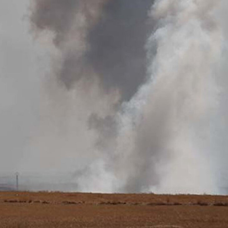 Tel Abyad'ta terör mevzileri vurulmaya devam ediyor