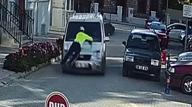Muğla'da polisi aracında sürükleyen şüpheli adliyeye sevk edildi