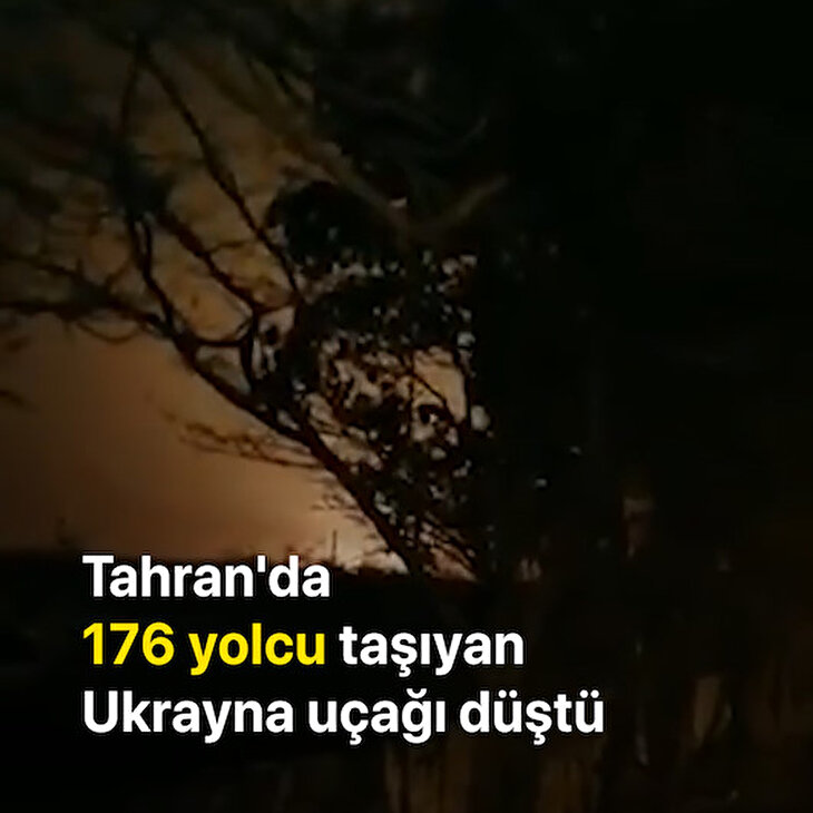 Tahran'da düşen yolcu uçağının yarım kalan rotası