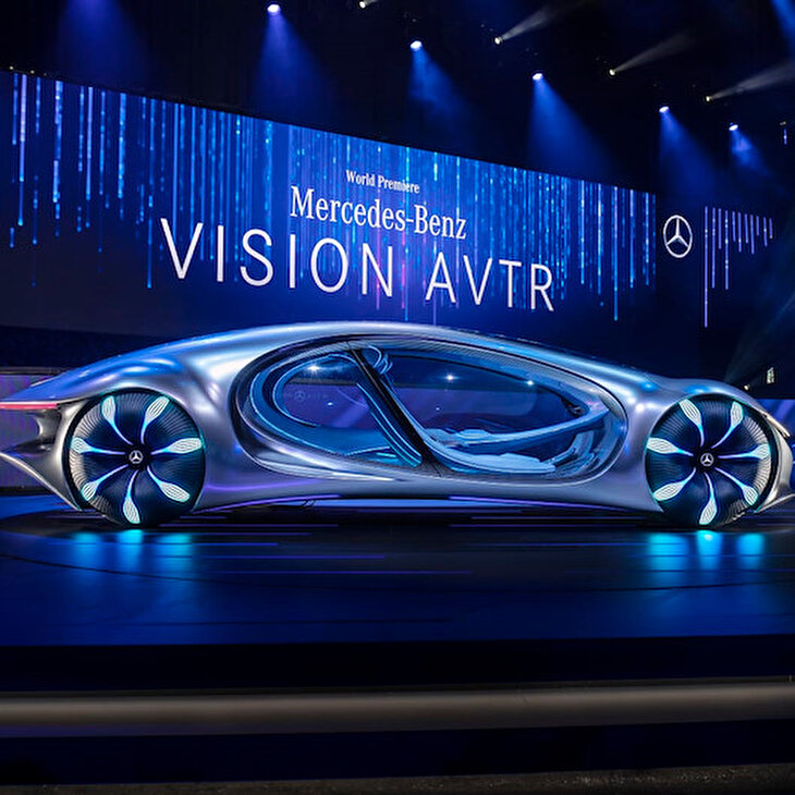 Mercedes'den Avatar konseptli otomobil: 'Vision AVTR'
