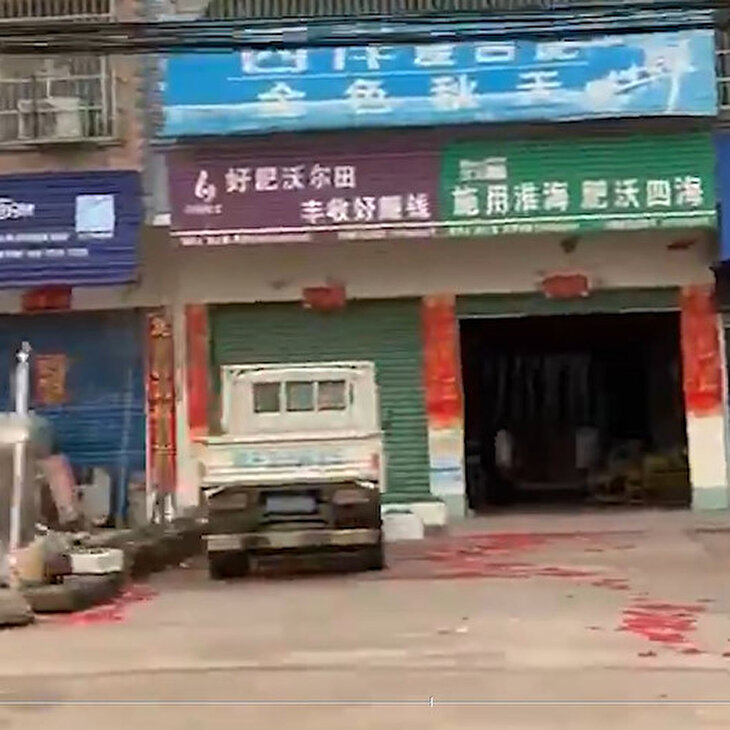 Çin'de salgının başladığı Hubei sokaklarından görüntüler