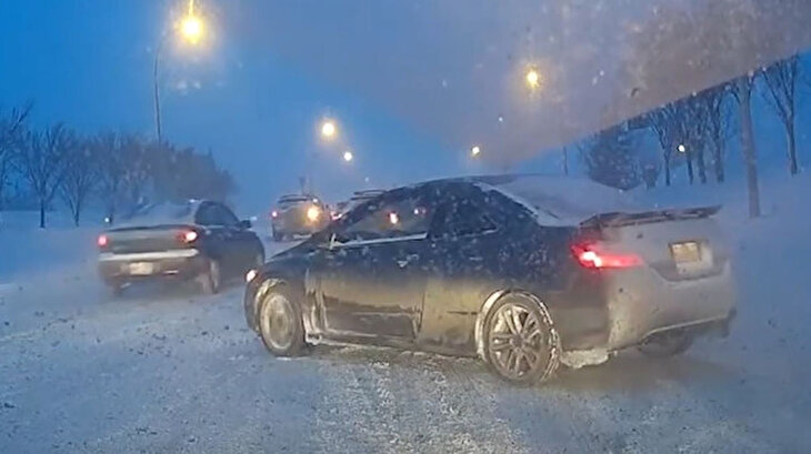 Kış lastiklerinin yol tutuş farkı