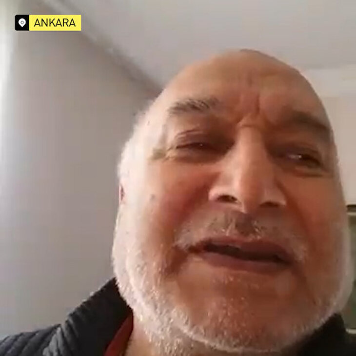 Her sabah yaptığı sporu artık evde yapan amcanın güzel duası
