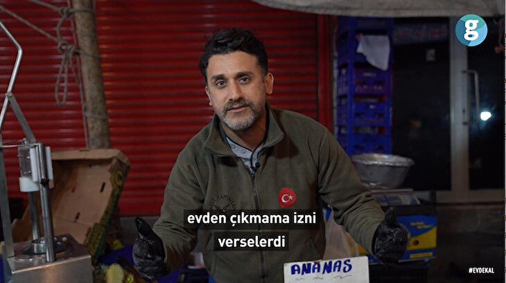 Pazarda koronavirüs yoklaması | Dışarıda