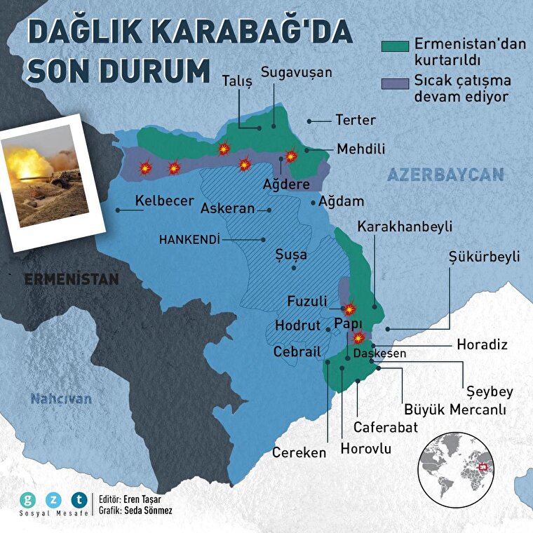 Dağlık Karabağ'da son durum