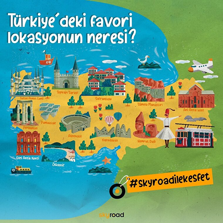 Türkiye'de favori lokasyonun neresi? 🤔