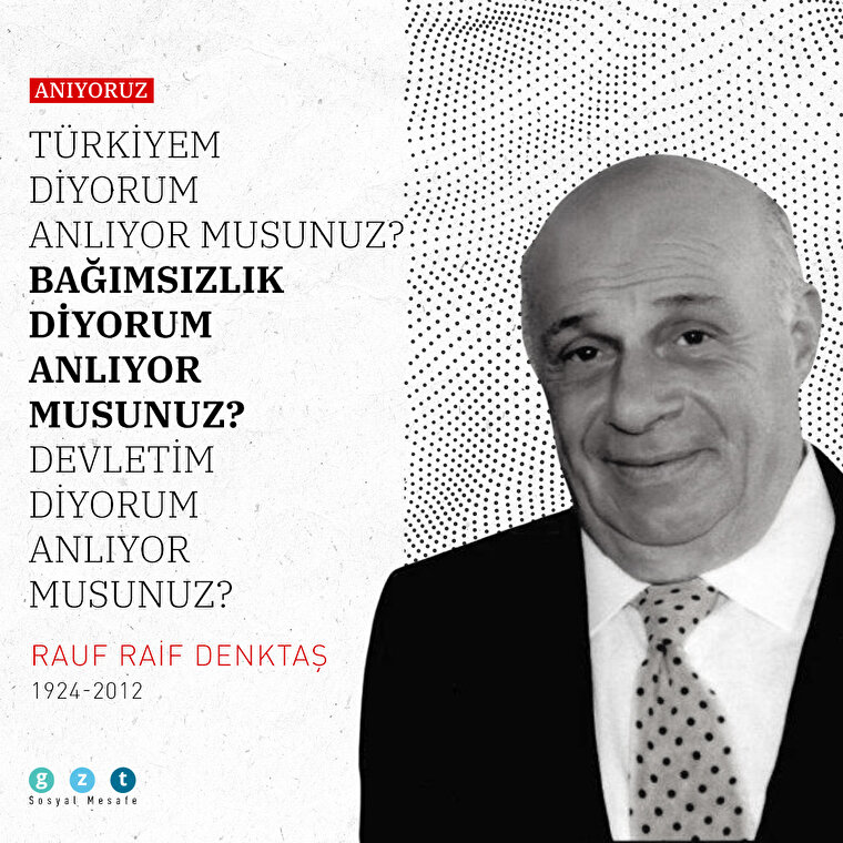 Rauf Denktaş'ı anıyoruz