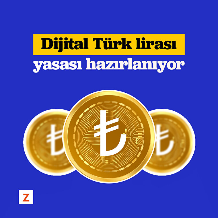 Dijital Türk lirası yasası hazırlanıyor 