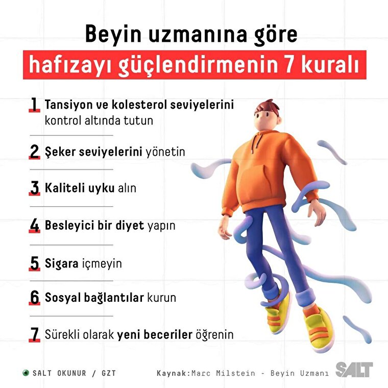 Beyin uzmanına göre hafıza nasıl güçlendirilir?