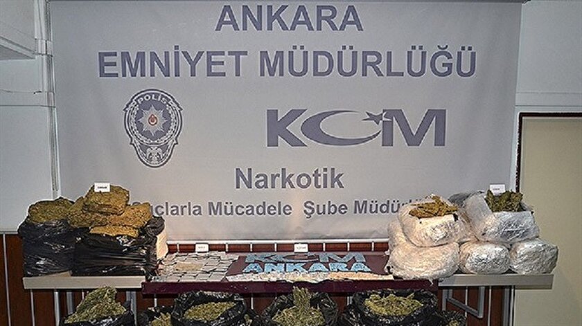 Ankarada 52 kişi uyuşturucudan tutuklandı