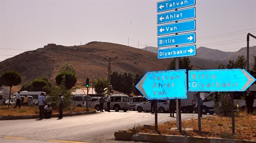 bitlis tatvan karayolunda mayinli tuzak