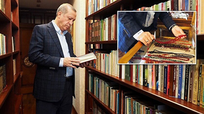 erdogan in fotograflarindaki dikkat