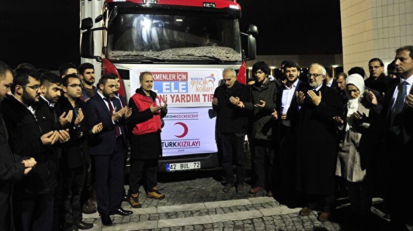 Bayırbucak Türkmenlerine yardım