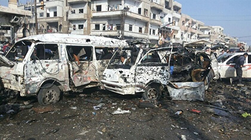 Humusda bombalı araç saldırıları: 40 ölü