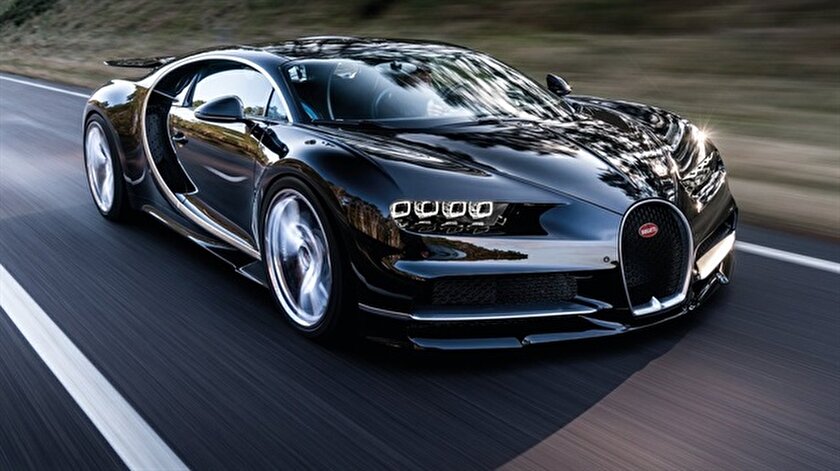 superlerin en superi bugatti chiron yeni safak