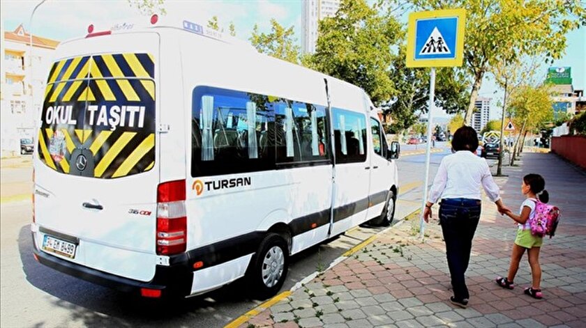 Okul servislerinin yeni ücretleri belirlendi.