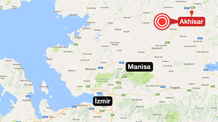Akhisar Da 5 Buyuklugunde Deprem